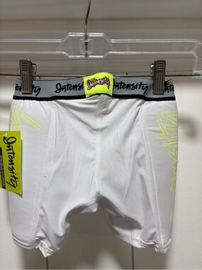 Intensity By soffe Girls 5-inch Stolen Base Low Rise Slider Shorts White Small